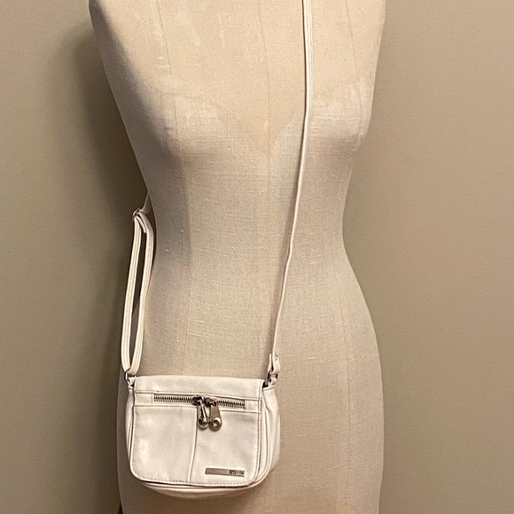 Kenneth Cole Reaction Handbags - Kenneth Cole Reaction White Crossbody Mini Bag
